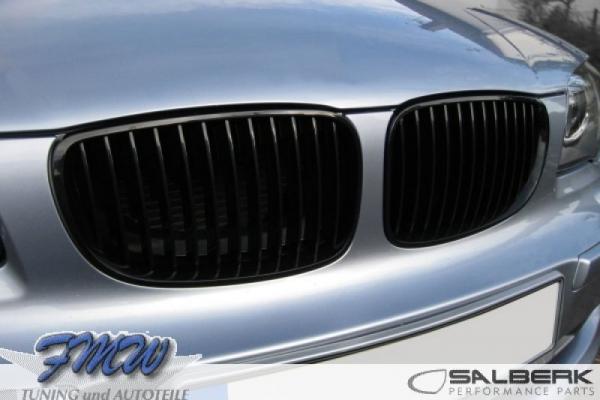 Shadowline shiny black kidneys fit for BMW 1er E87N/E81/E82/E88