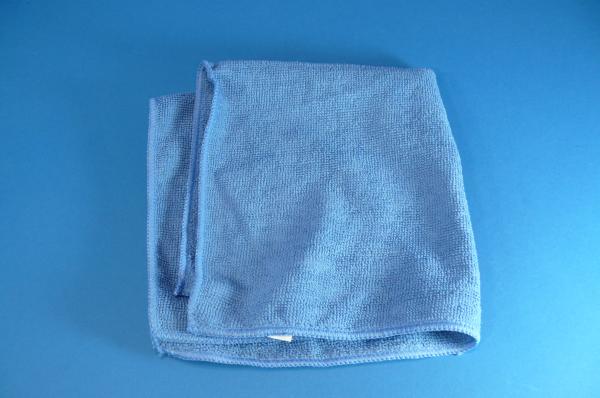 Hochleistungs-Poliertuch Microfasertuch BLAU 400 x 400mm