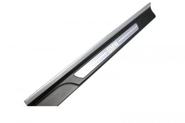 Door Sill Strip CHROME front left BMW 3er E46 Coupe / Convertible
