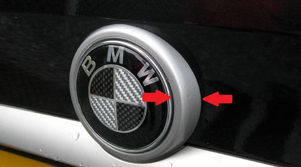Base titan for Emblem rear 1970248 BMW X5 E53