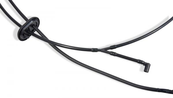 Hose set for windshield heated spraying nozzles BMW 5er E39