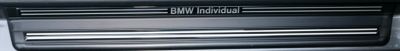 "INDIVIDUAL" Logo Door Sill Strip front BMW 3er E46 Sedan / Touring