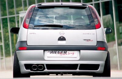 RIEGER Heckansatz passend für Opel Corsa C (NICHT Facelift)