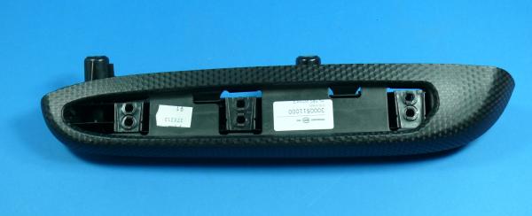 Door panel arm rest "Alu black cube" rear left side BMW 3er E46 Coupé