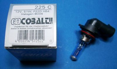 Lamp 12V HB4 51W Kobalt/Xenon P22d