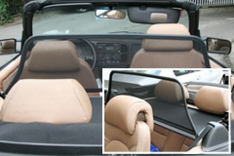 Windblocker Saab 900 Classic, 1987-1993, with feather system