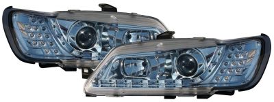 Dragon Lights klar chrom Peugeot 306
