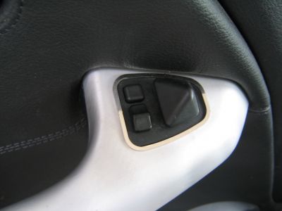 Frame for mirror switch polished fit for BMW 3er E46