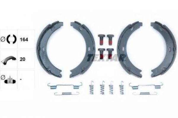 TEXTAR Handbrake pads fit for Mercedes R129 / R170 / W124 / W168 / W169 / W201 / W202 / W208 / W210 / W245