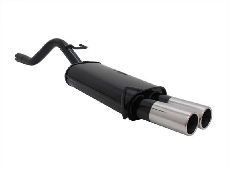 NOVUS Sportexhaust fit for Opel Corsa D 2x76