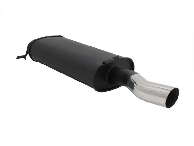 NOVUS Rear silencer with 1 tail pipe 60mm S-Design VW Golf 1 Con