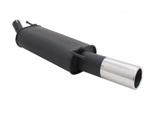 Novus Sportauspuff VW Golf 3 und 4 Cabrio Gruppe N 1x90mm RUND