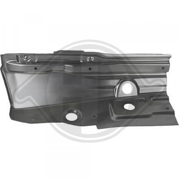 Rear right sill piece suitable for Mercedes W124 Coupe only