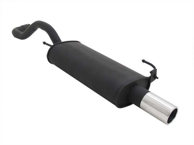 NOVUS Rear silencer with 1 tail pipe 76mm VW Polo 6N/6N2
