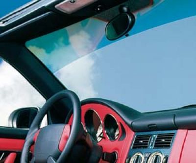SUNVISOR  GlareStrip blue 19x150cm