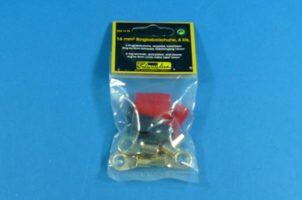 SINUSLIVE RKS-16 Ring-Kabelschuh, 16mm², 6 Stück
