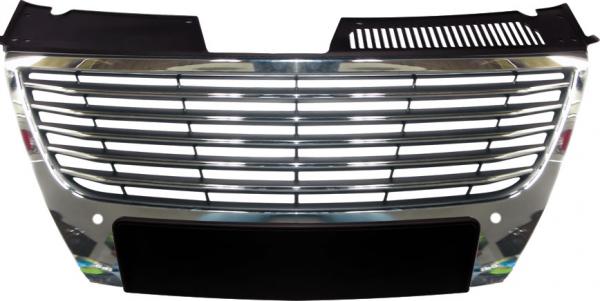 Sportgrill CHROM passend für VW Passat 3C Bj. ab 05 mit PDC