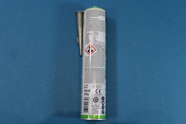 PETEC K&D Bodywork Adhesive and Sealant Grey 310ml