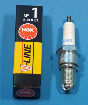 NGK Zündkerze V-Line 1 BUR6ET passend für Audi / Seat / Skoda / VW