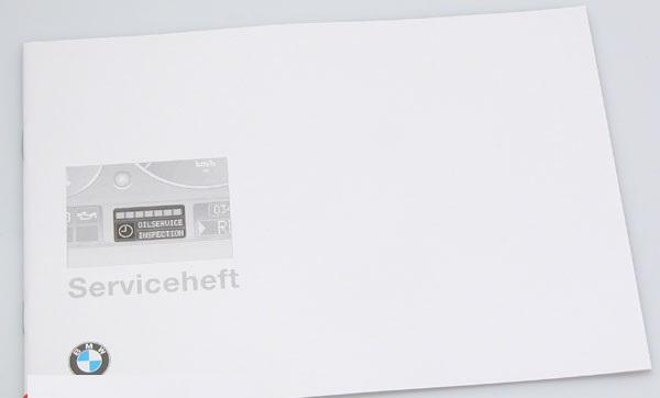 BMW Service booklet GERMAN BMW E31 E36 E38 E39 Z3