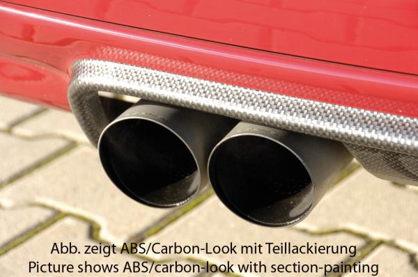 RIEGER Heckansatz CS-Look (Carbon Look) passend für BMW 3er E46 M3