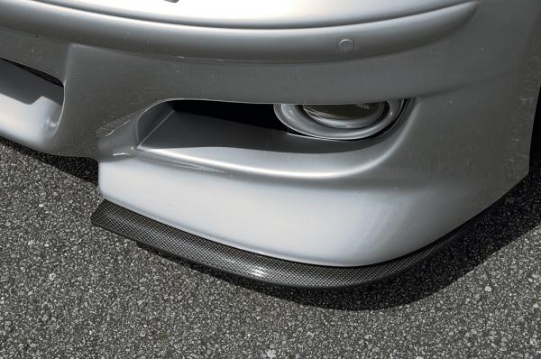 RIEGER splitter CARBONLOOK for front bumper 35014 / 35015 / 35016 / 35009 fit for BMW 1er E87