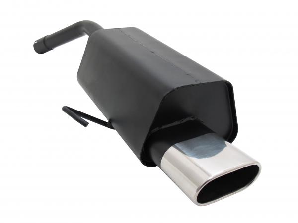 NOVUS Rear silencer with 1 tail pipes 135x75 fit for Alfa Romeo 156, GT