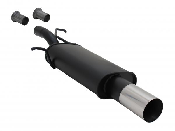 NOVUS Sportauspuff passend für Citroen C4 / Peugeot 307 1x90 RL-Design