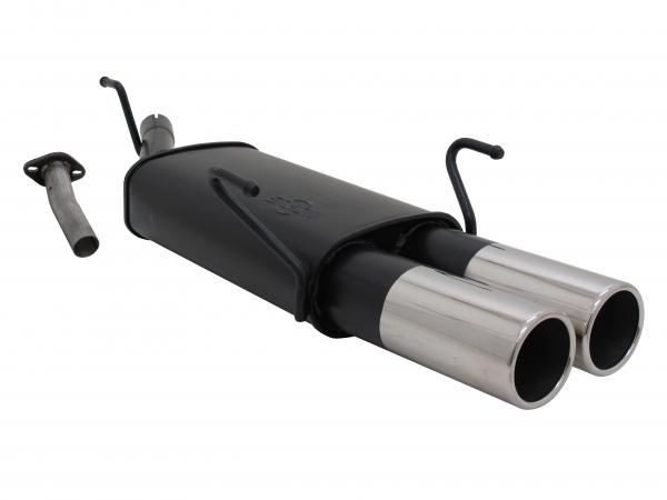 NOVUS Sportexhaust fit for Opel Astra G Caravan 2x90mm
