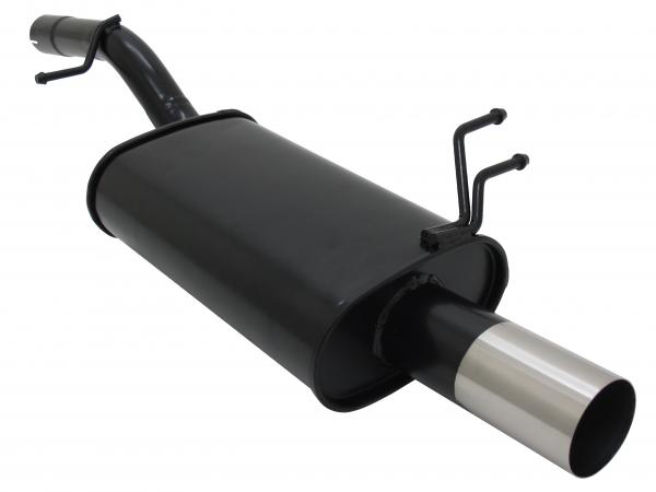 NOVUS Sportauspuff passend für Ford Fiesta MK6 JH/JD 1x76mm RL-Design