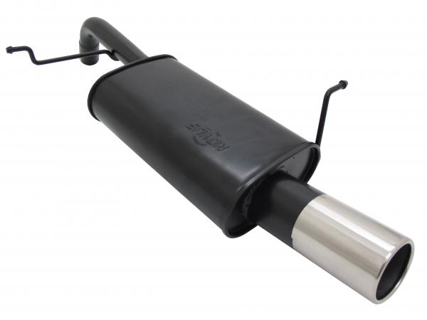NOVUS SPORT EXHAUST FORD FIESTA MK7 JA8 1.25 / 1.4 / TDCI 1x90mm