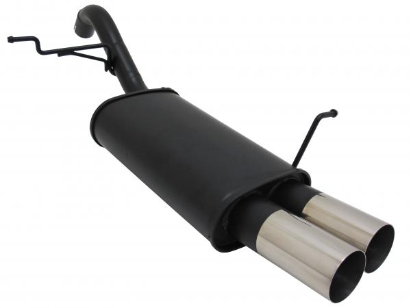 NOVUS SPORT EXHAUST FORD FIESTA MK7 JA8 1.25 / 1.4 / TDCI 2x76mm RL-Design