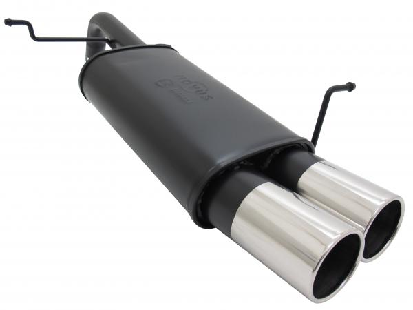 NOVUS SPORT EXHAUST FORD FIESTA MK7 JA8 1.25 / 1.4 / TDCI 2x90mm