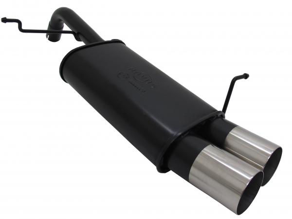 NOVUS SPORT EXHAUST FORD FIESTA MK7 JA8 1.25 / 1.4 / TDCI 2x90mm RL-Design