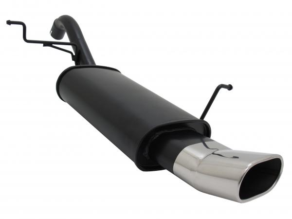 NOVUS Sportauspuff für Ford Fiesta MK7 JA8 1.25 / 1.4 / TDCI 75x135mm DTM