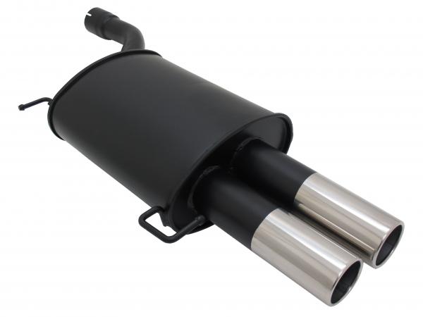 NOVUS Sportauspuff passend für BMW 5er E61 Touring 2x76mm