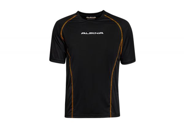 ALPINA Funktionsshirt Schwarz, unisex Größe S