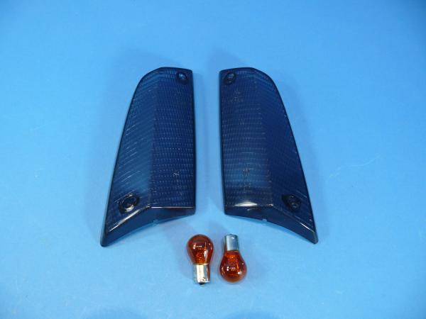 Front indicators black fit for BMW 3er E21 Limited Edition