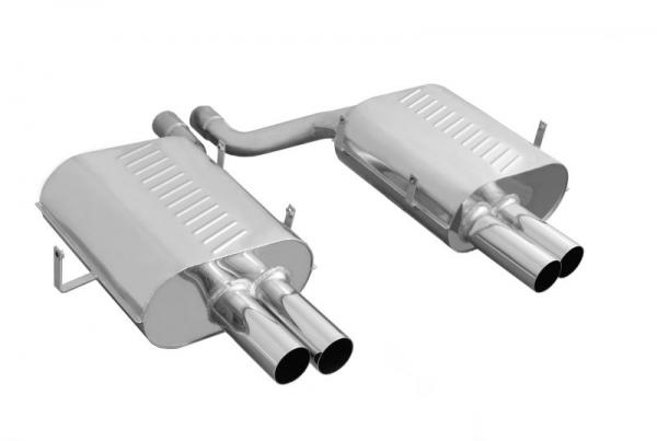 EISENMANN Rear silencer 4x83mm fit for BMW 5er E39 M5 (295kW) Sedan
