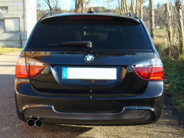 EISENMANN Endschalldämpfer 2x70mm passend für BMW E90 / E91 330i Limousine / Touring 190kW / 200kW