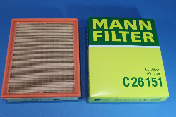 MANN & HUMMEL Luftfilter passend für ALPINA B3 B8 B10, BMW E36 E34 E39 E32 E38 E31 E53 Z8