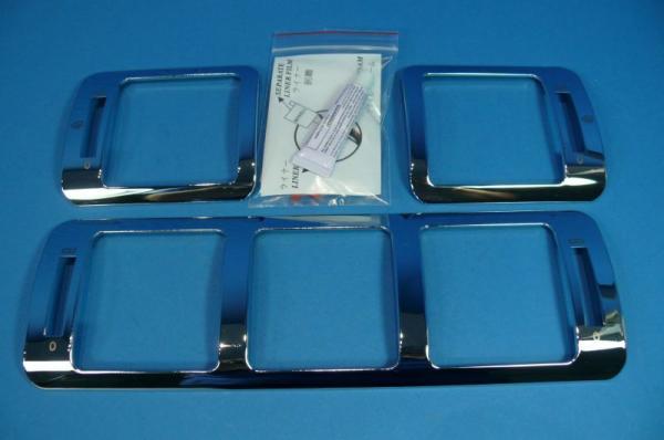Rahmen Lüftungsdüsen CHROM 3tlg. passend für Mercedes W163 M-Klasse