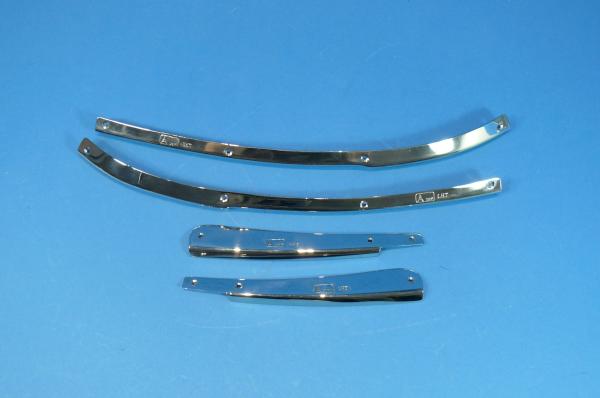 Türkantenschutz -Edelstahl verchromt- 4tlg. passend für Mercedes W107 SL/SLC