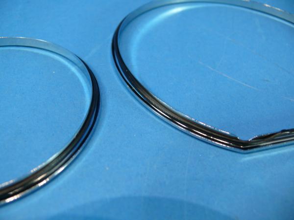 Chrom Tachoringe 5tlg. passend fürMercedes W140/R129