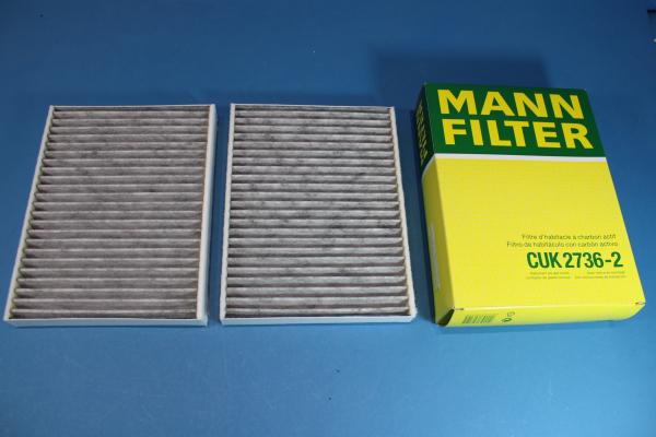 MANN & HUMMEL Microfilter with Activated Carbon fit for ALPINA B10, BMW 5er E39 all