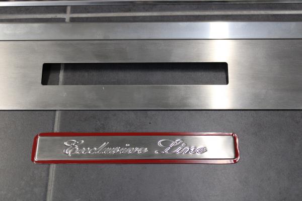 Door sills, stainless steel, chrome (2 pcs) fit for Mercedes W107 SL/SLC
