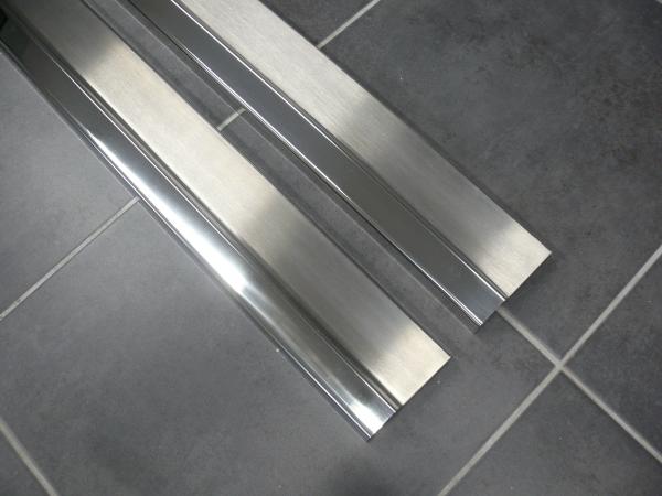 Door sills chrome (2 pcs) fit for Mercedes W126 Coupe