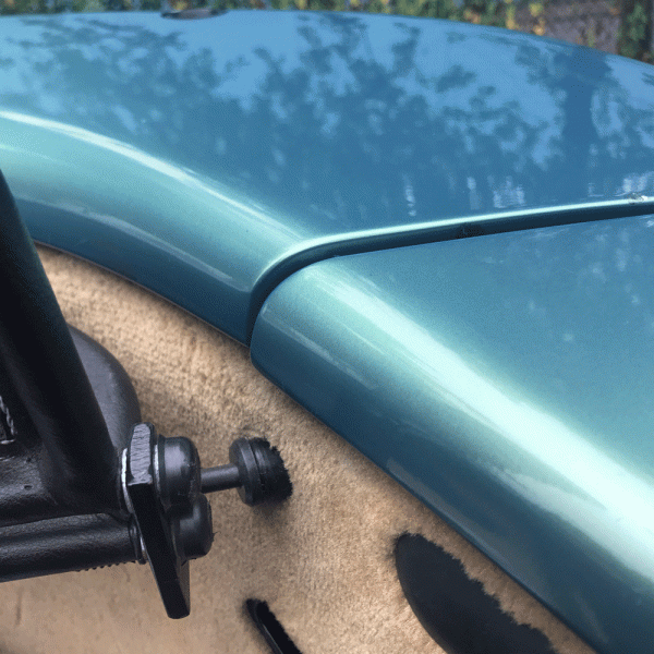 Windschott SCHWARZ passend für Alfa Romeo Spider TYP 916 ab Bj. 1995 - 2006