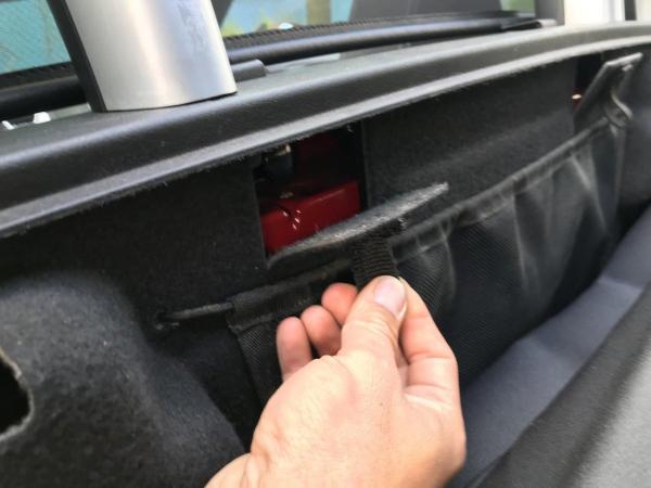 Windschott SCHWARZ passend für Alfa Romeo Spider Typ 939 ab 2006 - 2012