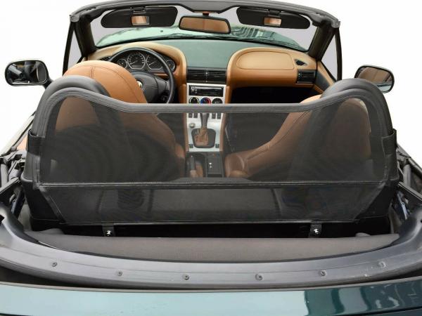 Windschott SCHWARZ passend für BMW Z3 NUR M-Roadster mit original Überrollbügel